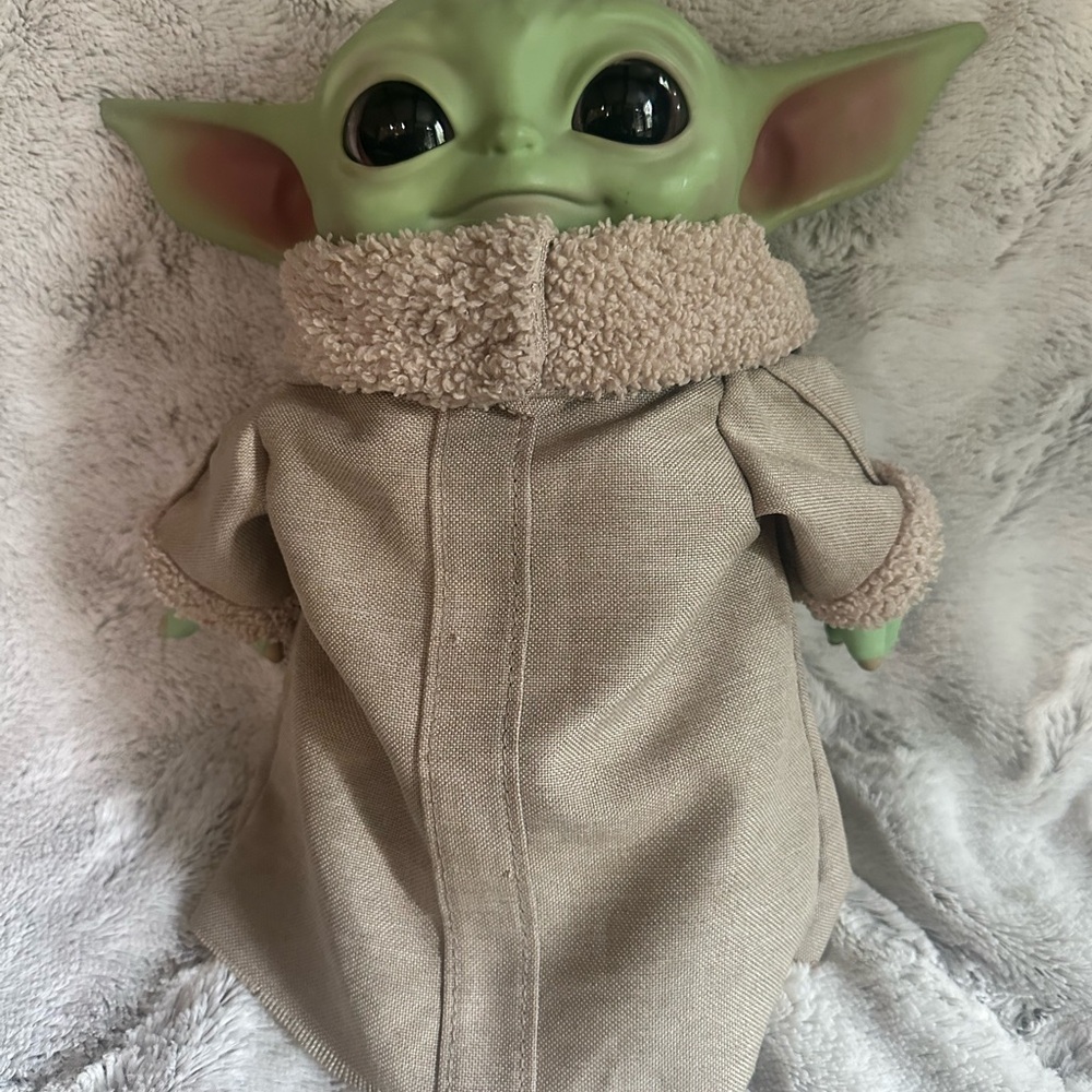 Star Wars Mandalorian The Child 11" Plush Baby Yoda Doll Grogu Mattel 2020